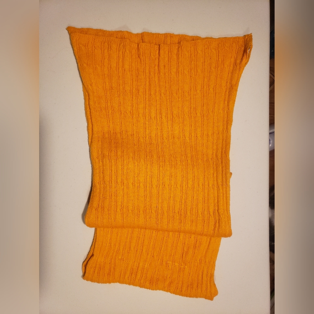 Old Navy scarf Mango colored